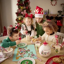 Set de table Disney Mickey Ø35cm - rouge ou vert