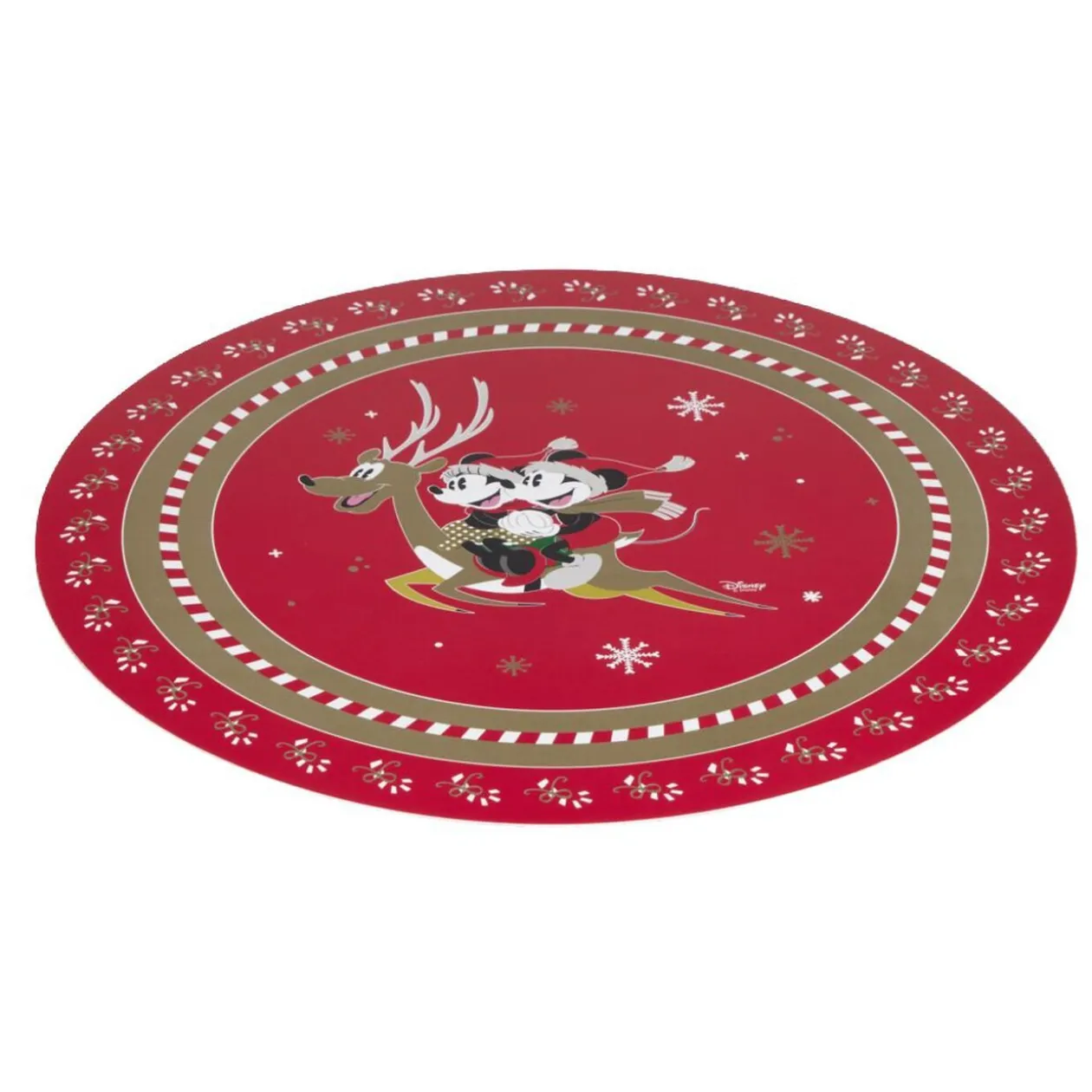 Set de table Disney Mickey Ø35cm - rouge ou vert