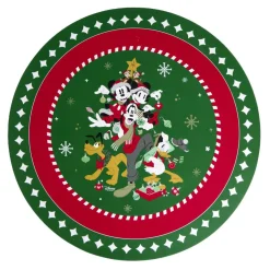 Set de table Disney Mickey Ø35cm - rouge ou vert