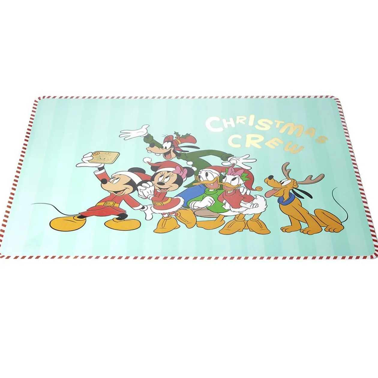 Set de table Disney Mickey Ø35cm - rouge ou vert