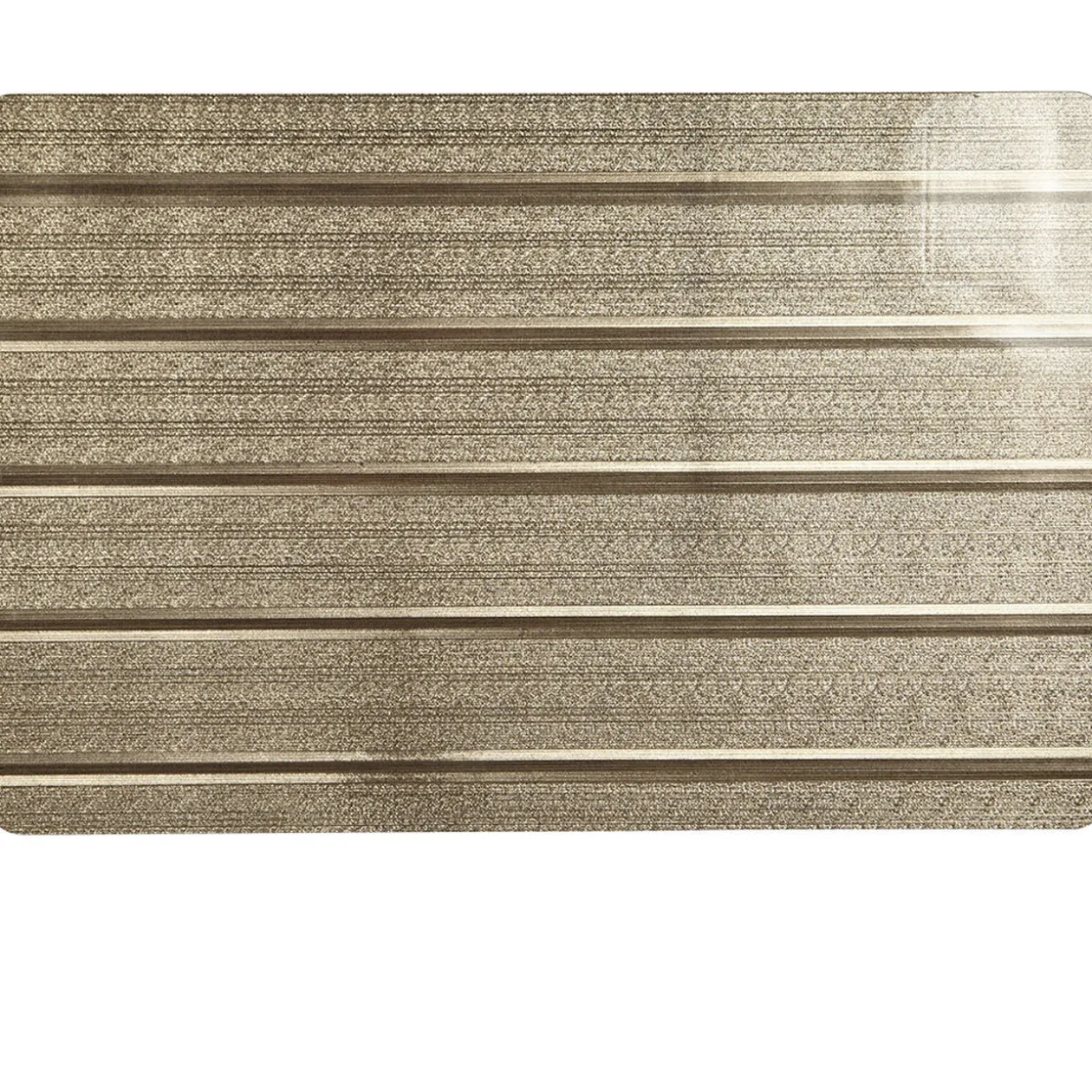 Set de table doré métallisé relief