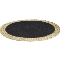 Set de table en coton tressé Ø38cm - 2 coloris