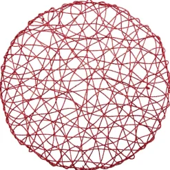 Set de table en fil rouge