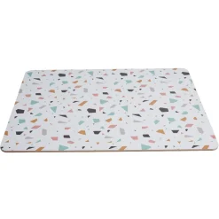 Set de table en mdf décor scandi double face