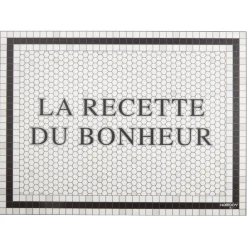 Set de table La recette du bonheur