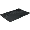 Set de table noir design feuilles
