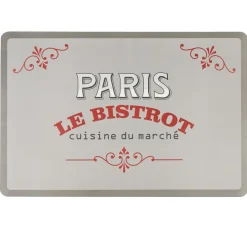Set de table Paris le bistrot