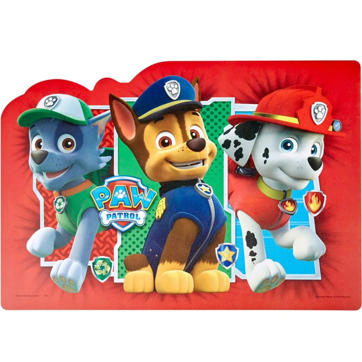 Set de table Pat Patrouille