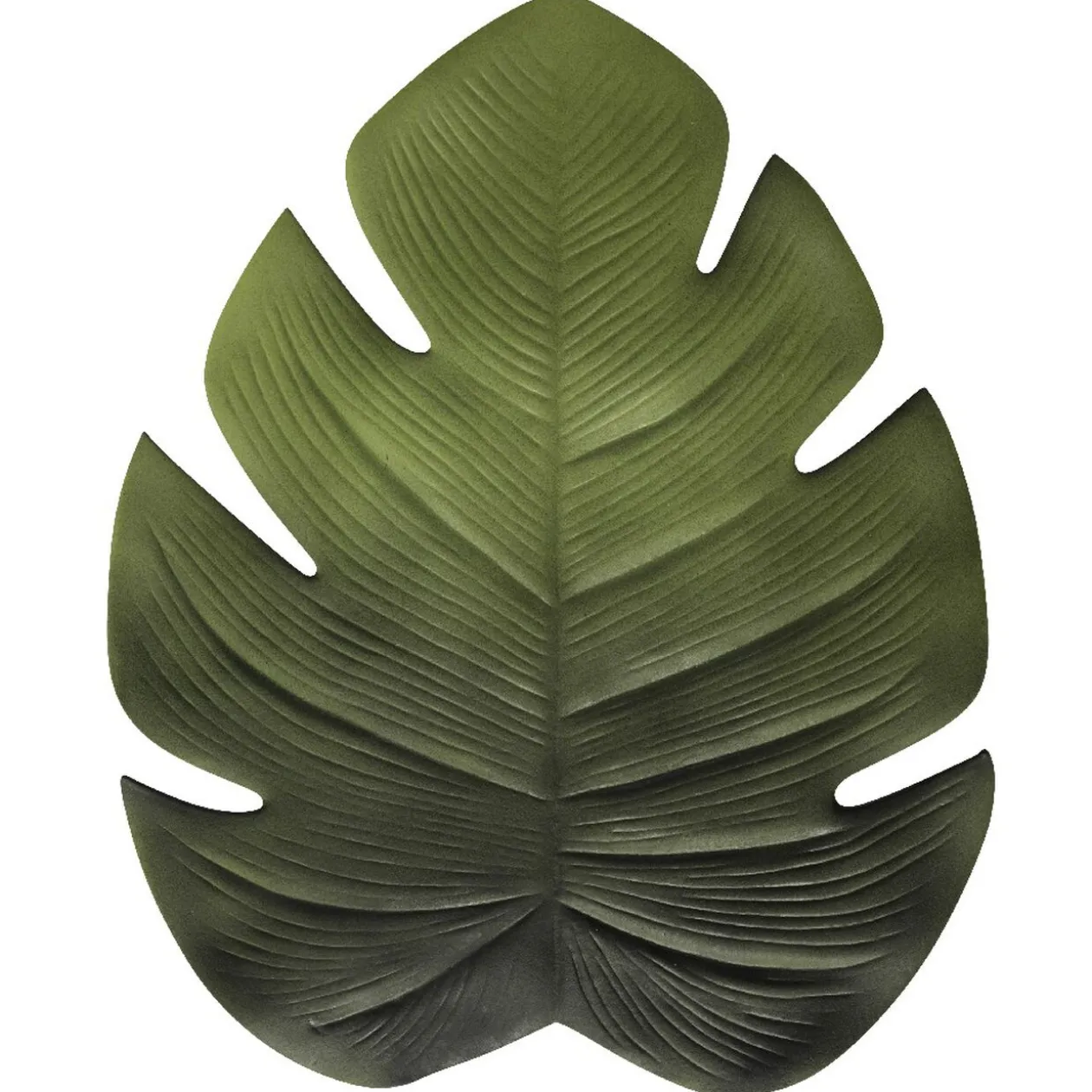 Set de table plastique feuille exotique