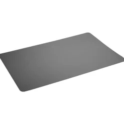 Set de table plastique gris uni 43,5x28,5cm