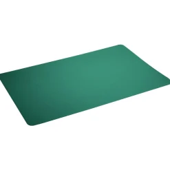 Set de table plastique vert foncé uni 43,5x28,5cm