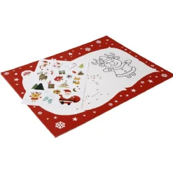 Set de table Père Noël photobooth x4