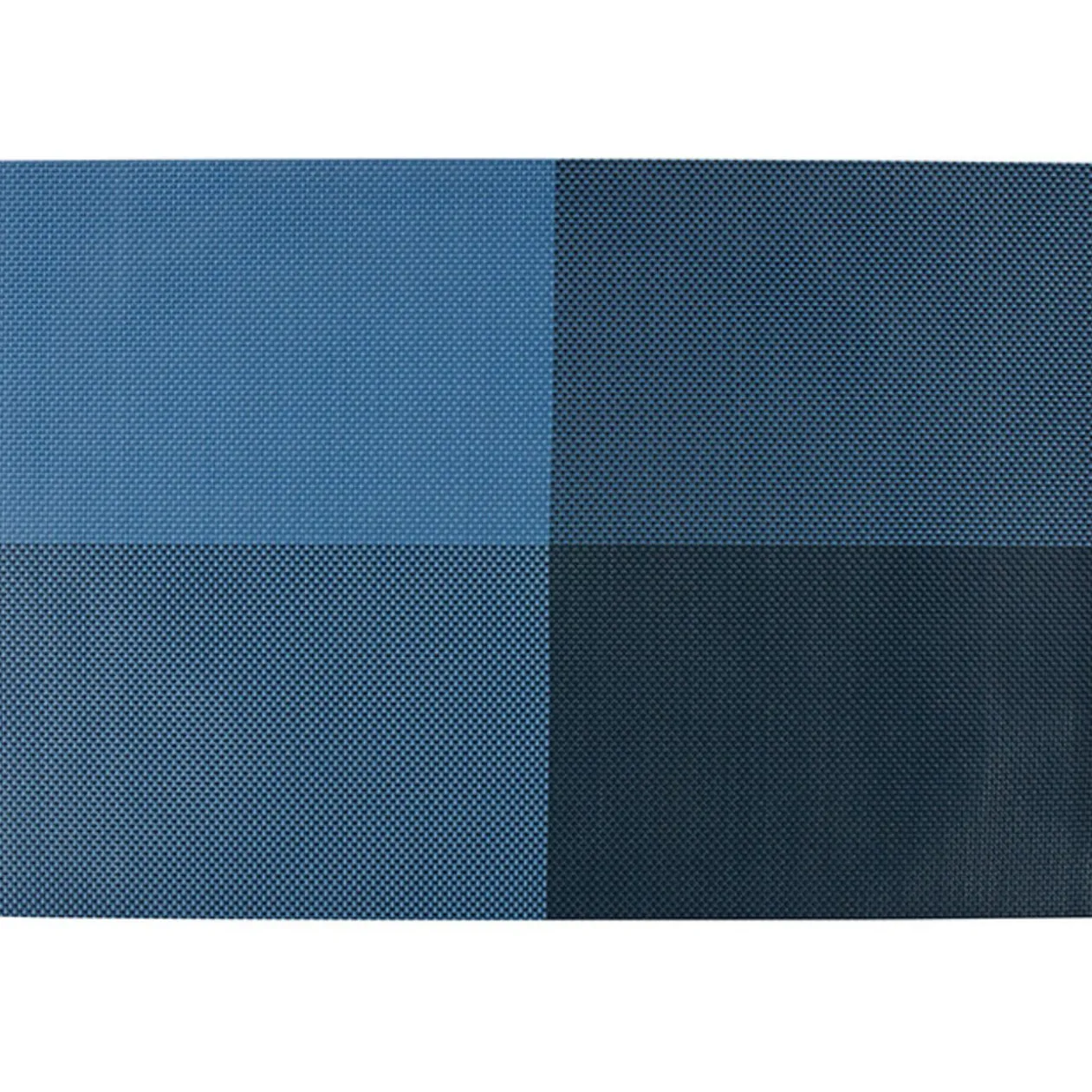 Set de table rectangle bleu