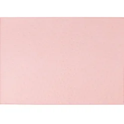 Set de table rectangulaire rose