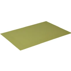 Set de table rectangulaire pvc uni vert