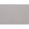 Set de table rectangulaire en coton uni gris