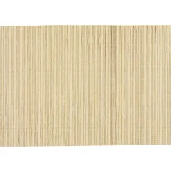 Set de table rectangulaire en bambou naturel