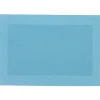 Set de table rectangulaire pvc bleu
