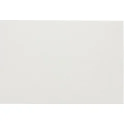 Set de table rectangulaire pvc blanc