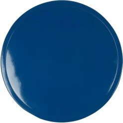 Set de table rond bleu marine