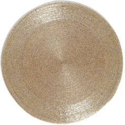 Set de table rond brillant Ø33cm - 4 modèles