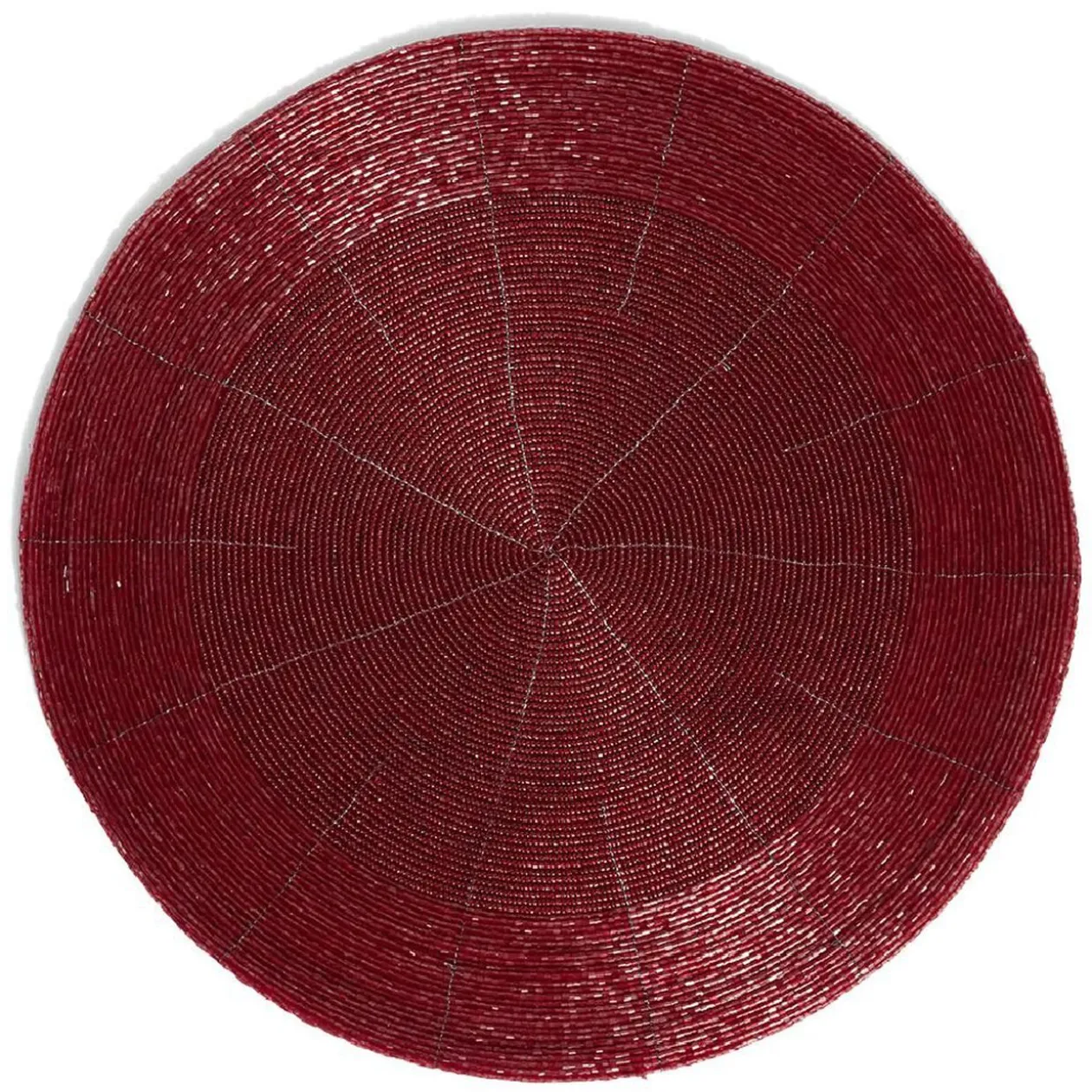 Set de table rond brillant Ø33cm - 4 modèles