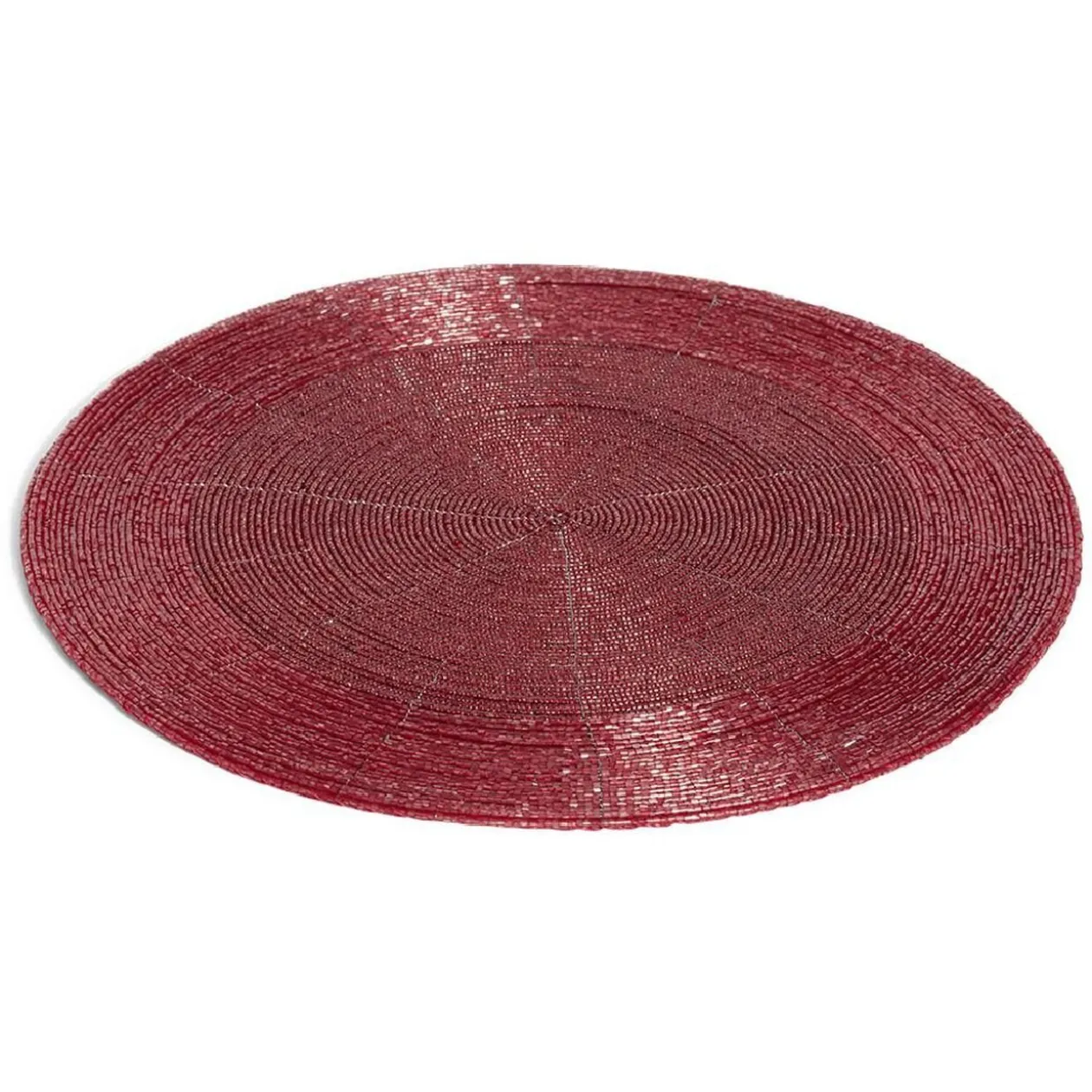 Set de table rond brillant Ø33cm - 4 modèles