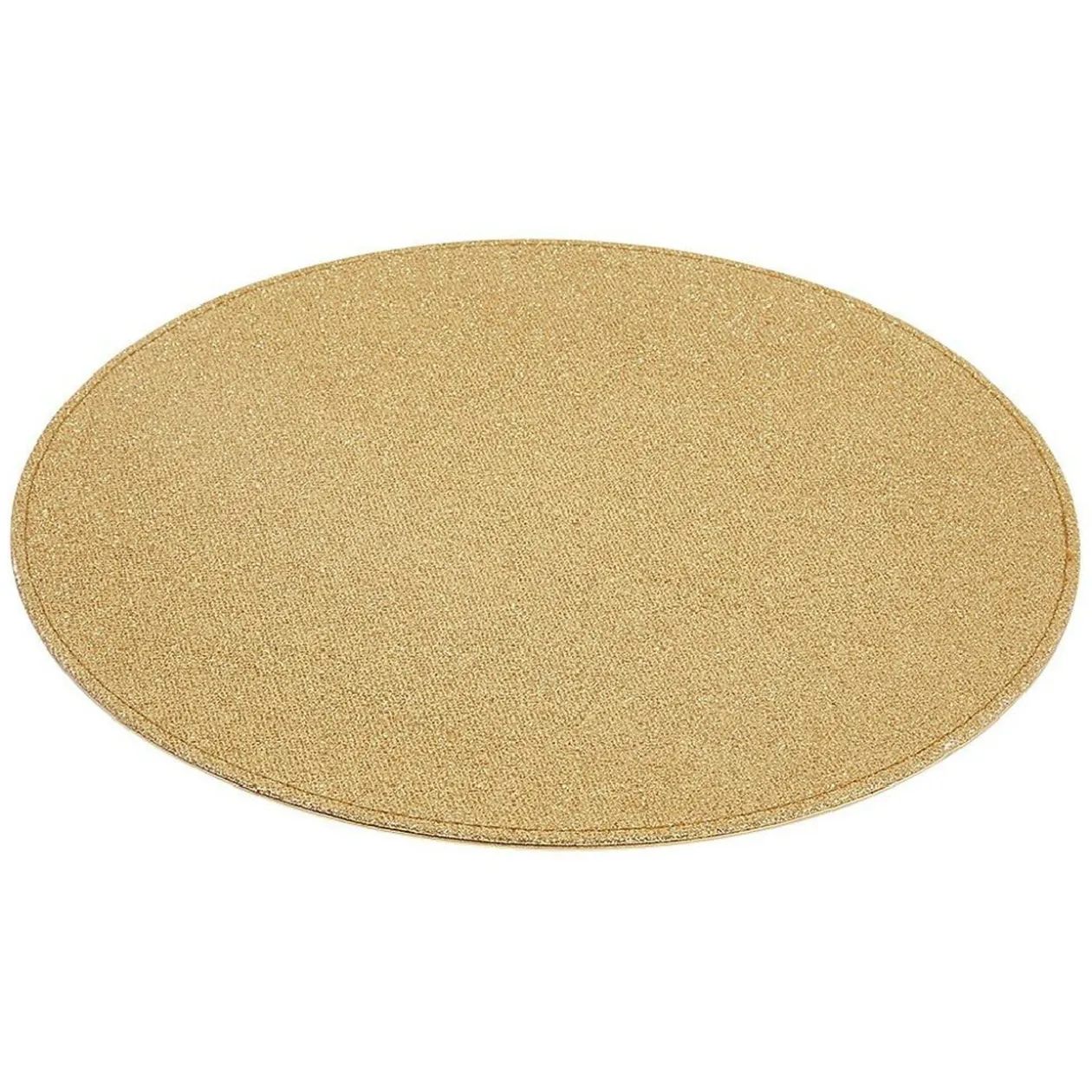 Set de table rond en polyester pailletté ø33 cm