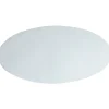 Set de table rond intissé blanc x4