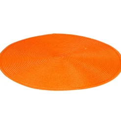 Set de table rond orange
