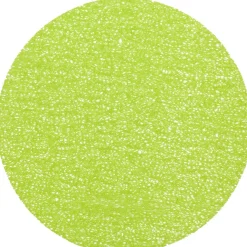 Set de table rond pvc effet spaghetti vert uni ø38 cm