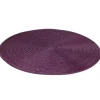 Set de table rond violet