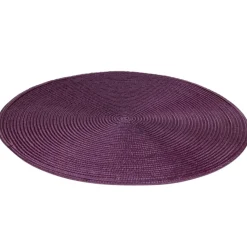 Set de table rond violet