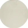 Set de table tressé rond beige