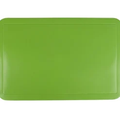 Set de table vert imitation toile cirée