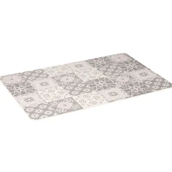 Set de table vinyle imprimé carreaux ciment gris 45x30 cm