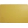 Set de table 43,5x28,5cm plastique transparent jaune