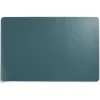 Set de table 43,5x28,5cm plastique transparent vert