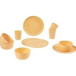 Set vaisselle plastique 12 pièces