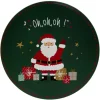 Sous assiette à motif Père Noël Ø33 cm