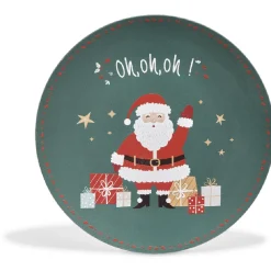 Sous assiette décoration motif Père Noël