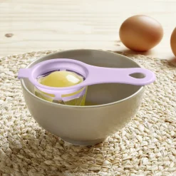 Séparateur blanc d'oeuf plastique bleu ou rose