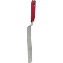 Spatule à crêpe inox manche en polypropylène rouge