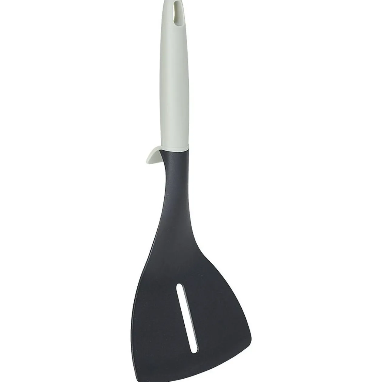 Spatule à trou grise et noire