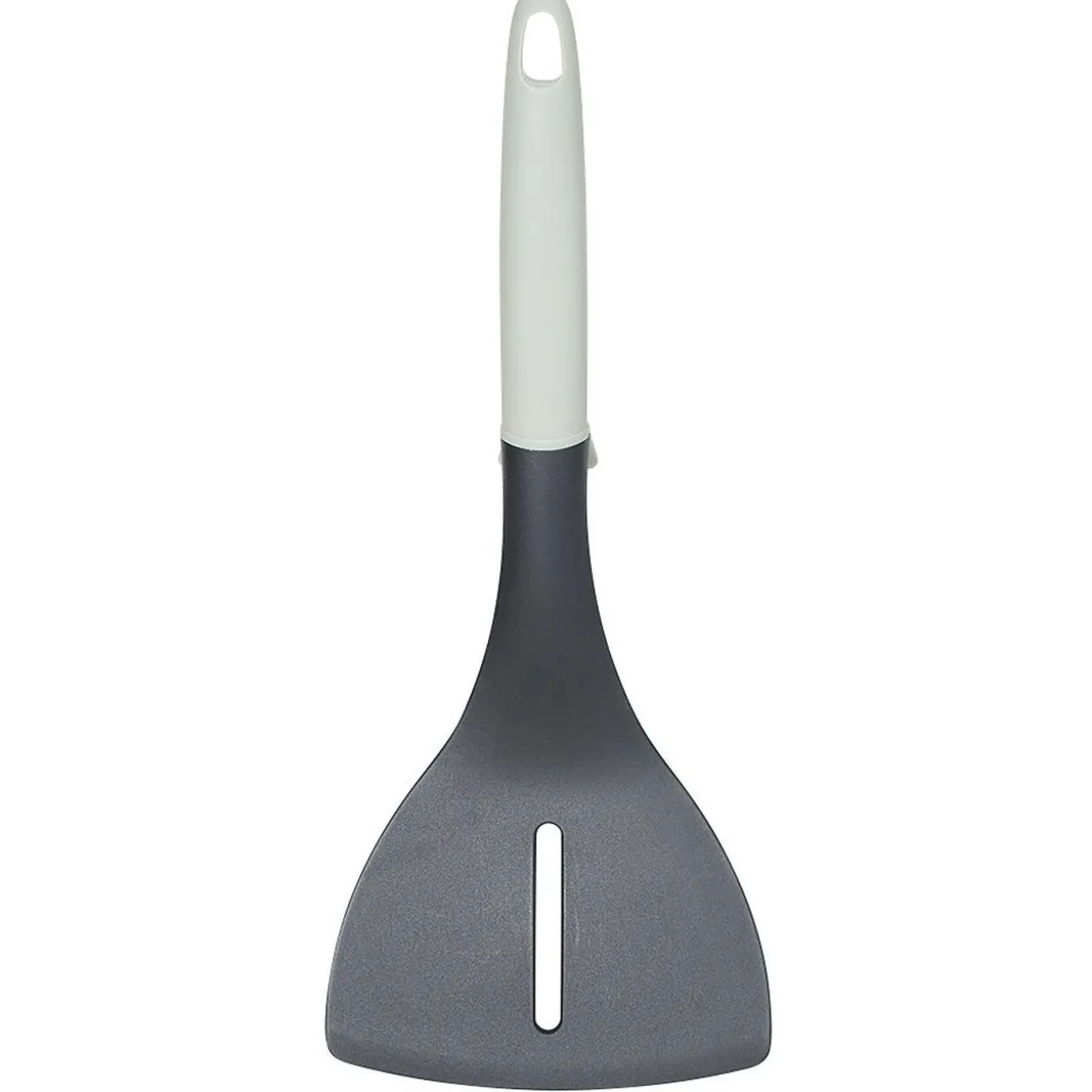 Spatule à trou grise et noire