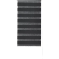 Store enrouleur jour nuit noir