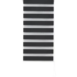 Store enrouleur jour nuit noir