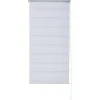 Store enrouleur jour nuit blanc