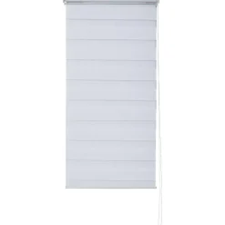 Store enrouleur jour nuit blanc