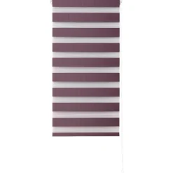 Store enrouleur jour nuit violet